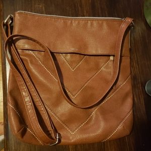 Relic tan crossbody